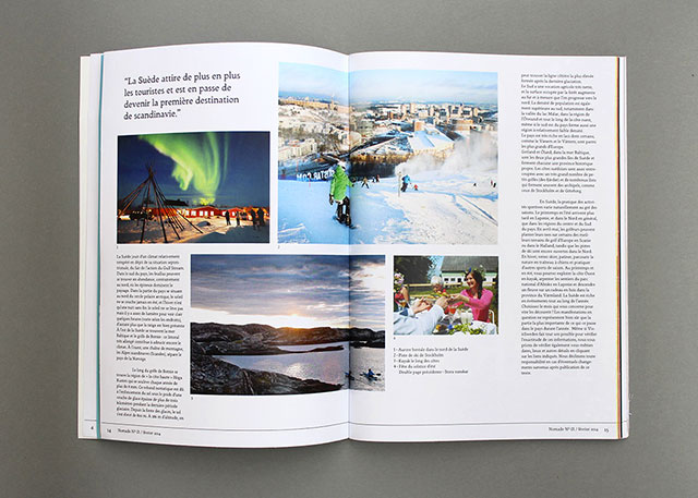 sweden layout editorial design school project esad amiens magazine spread